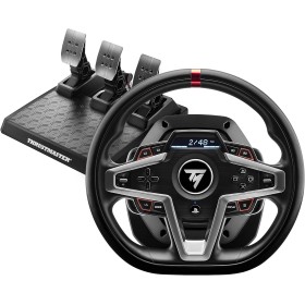 Thrustmaster T248 Volante de Carreras con Retroalimentación de Fuerza y Pedales Magnéticos - PS5 / PS4 / PC