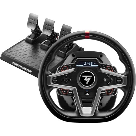 Thrustmaster T248 Volante de Carreras con Retroalimentación de Fuerza y Pedales Magnéticos - PS5 / PS4 / PC