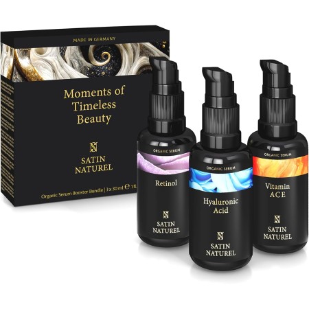 Satin Naturel Regalo para Día de la Madre - Regalos Originales para Mujeres - Serum Vitamina C + Retinol puro para la Cara +