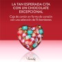 Venchi - Caja en Forma de Corazón con 15 Bombones Surtidos, Sin Gluten, 185 g, Idea de regalo para el Día de la Madre