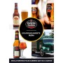 Valeli.Cesta Cervezas Estrella Galicia. Cesta gourmet regalo original con frutos secos y snacks. Regalo para él, ella, amigo,