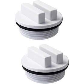 Entgoinggo Drenaje de filtro de piscina, tapa roscada para invierno con O para anillo para línea de retorno de piscina, filtros