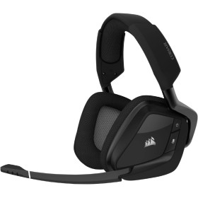 Corsair VOID RGB ELITE Auriculares Inalámbricos para Juegos - Sonido Envolvente 7.1 - Micrófono Omnidireccional - Almohadillas