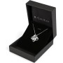 B.Catcher Collar Mujer Plata de Ley 925 ''Eres la luz de mis Ojos'' con para Regalo San Valentín Originales Cadena 45cm Longitud