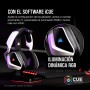 Corsair VOID RGB ELITE Auriculares Inalámbricos para Juegos - Sonido Envolvente 7.1 - Micrófono Omnidireccional - Almohadillas