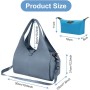 Aucuu Large Gym Bag, Large Yoga Mat Bag, Sports Yoga Mat Bag with Compartment and Multifunctional Pockets with Zipped