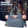Aucuu Large Gym Bag, Large Yoga Mat Bag, Sports Yoga Mat Bag with Compartment and Multifunctional Pockets with Zipped