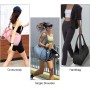 Aucuu Large Gym Bag, Large Yoga Mat Bag, Sports Yoga Mat Bag with Compartment and Multifunctional Pockets with Zipped