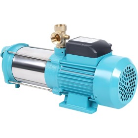 DHQCQL Bomba de agua de jardín, 1300 W IP44 presurizador de agua, batería con manómetro, bomba de agua para Makita 18 V, 4000