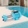 DHQCQL Bomba de agua de jardín, 1300 W IP44 presurizador de agua, batería con manómetro, bomba de agua para Makita 18 V, 4000