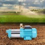 DHQCQL Bomba de agua de jardín, 1300 W IP44 presurizador de agua, batería con manómetro, bomba de agua para Makita 18 V, 4000