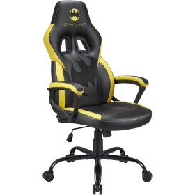 Subsonic Batman Original Silla Gaming, Negro y Amarillo