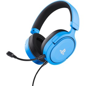 Trust Gaming GXT 498B Forta Cascos PS5 Licencia Oficial para Playstation 5, Drivers de 50 mm, Audio 3D, Diadema Regulable,