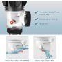 Kit de Desagüe para Fregadero de Baño Antiolor Antiobstrucción Desagüe Fregadero Cocina con Manguera de Drenaje Flexible y Tapón