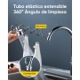 Aireador grifo cocina, 360 grados giratorio adaptador grifo cocina, 2 modos ajustables accesorios de cocina de aireador grifo,