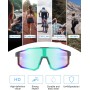FAOKZE 2 gafas polarizadas para bicicleta, resistentes al viento, para hombre y mujer, protección UV400, para ciclismo,