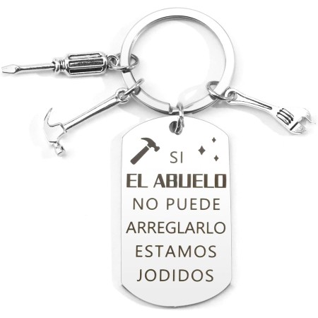 Regalo Abuelo Dia del Padre, Regalo Abuelo, Llavero Abuelo, Regalos para Abuelos, Abuelo Regalo Original, Regalo para Abuelos,