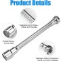 Extensor Grifo Cocina,20CM Alargador Grifo Cocina Fregadero,Alargador Grifo Cocina,Alargador Aireador Grifo Cocina,Adaptador