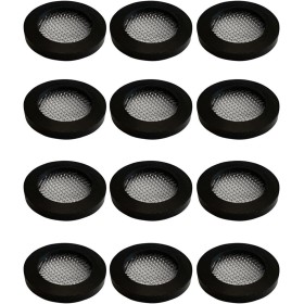 ZAMXHUG 12pcs Juntas de Ducha, Junta de Goma para Manguera de Ducha, Junta de Filtro de Acero Inoxidable, Colador, Apto para