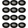 ZAMXHUG 12pcs Juntas de Ducha, Junta de Goma para Manguera de Ducha, Junta de Filtro de Acero Inoxidable, Colador, Apto para