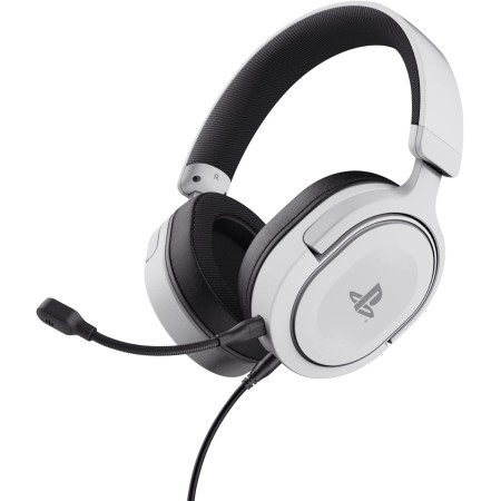 Trust Gaming GXT 498B Forta Cascos PS5 Licencia Oficial para Playstation 5, Drivers de 50 mm, Audio 3D, Diadema Regulable,