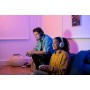 Trust Gaming GXT 498B Forta Cascos PS5 Licencia Oficial para Playstation 5, Drivers de 50 mm, Audio 3D, Diadema Regulable,