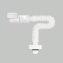 Fokroin Sifón de 11/4 pulgadas, Manguera de Drenaje Flexible, Desagüe Fregadero, Sifón de Tubo de Flexible a Prueba de Olores,