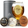 CROWNLY CRYSTAL® Regalo Abuelo Copas De Cerveza Regalos Personalizados Regalo Cumpleaños Hombre Abuelo Regalos Originales Para