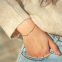SOFIA FERRER Regalos Amigas Originales, Pulsera Mujer Plata, Regalo Mujer Cumpleaños, Pulseras de Plata, Regalos Para Amigas,