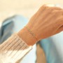 SOFIA FERRER Regalos Amigas Originales, Pulsera Mujer Plata, Regalo Mujer Cumpleaños, Pulseras de Plata, Regalos Para Amigas,