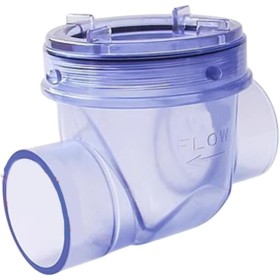 Válvula de retención de PVC, válvula de reflujo de prevención Válvula de agua Instalación fácil para tuberías de drenaje de 50