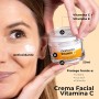Babaria - Neceser Mujer de Lunares con Crema Vitamina C y Serum Vitamina C - Neceser Viaje Vitamina C Facial | Crema Facial