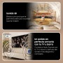 Samsung Altavoz HW-LS60D/ZF - Music Frame con Sonido 3D, Q-Symphony, sin Necesidad de Cables y Marco Personalizable