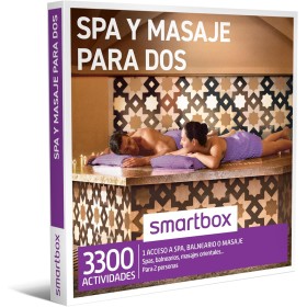 Smartbox - Caja Regalo SPA y Masaje para Dos - Idea de Regalo para Parejas - 1 Actividad de Bienestar para 2 Personas