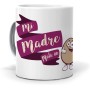 mundohuevo - Taza Cerámica Día de la Madre | Resistente a Microondas y Lavavajillas | Diseño Único y Multiusos | para Mamás y