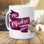 mundohuevo - Taza Cerámica Día de la Madre | Resistente a Microondas y Lavavajillas | Diseño Único y Multiusos | para Mamás y