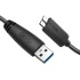 UnionSine Disco Duro Externo 500GB 2.5" USB3.0 Ultra Slim Portátil HDD Almacenamiento para PC, Mac, MacBook, Chromebook, Xbox,