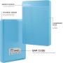 UnionSine Disco Duro Externo 500GB 2.5" USB3.0 Ultra Slim Portátil HDD Almacenamiento para PC, Mac, MacBook, Chromebook, Xbox,