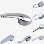 MeevrgR Manija de palanca de grifo de aleación de zinc, mango de repuesto para grifo de agua para baño, cocina (1)