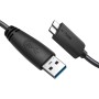 UnionSine Disco Duro Externo 500GB 2.5" USB3.0 Ultra Slim Portátil HDD Almacenamiento para PC, Mac, MacBook, Chromebook, Xbox,