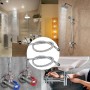 Mezcladora Flexible eililong, 2 Juegos de mangueras de Fregadero de Cocina de 80 cm de Largo para conectar grifos de Cocina