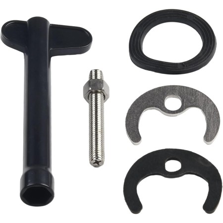 Kit de fijación de grifo con llave de arandela de pernos, herramienta de instalación de lavabo de cocina para lavabo de cocina,