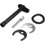 Kit de fijación de grifo con llave de arandela de pernos, herramienta de instalación de lavabo de cocina para lavabo de cocina,
