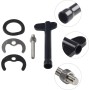 Kit de fijación de grifo con llave de arandela de pernos, herramienta de instalación de lavabo de cocina para lavabo de cocina,