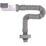 LUPATDY Sifón flexible de 1 1/4 pulgadas, sifón tubular, para ahorro de espacio, tubo de drenaje con tapón de olor, para