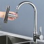 Extensión de Grifo Multifuncional 4 en 1, Grifo de Cocina de Cascada Giratorio 360°, Extensión de Grifo, Accesorio de Grifo de