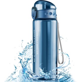 Uootach Water Bottle, 780 ml Sports Water Bottle, BPA Free Leakproof Water Bottle, One Press to Open, for Sports, Gym, Cycling,