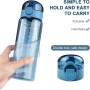 Uootach Water Bottle, 780 ml Sports Water Bottle, BPA Free Leakproof Water Bottle, One Press to Open, for Sports, Gym, Cycling,