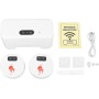 Kit de Descarga Automática de Inodoro con Sensor sin Contacto, Descarga Automática de Inodoro con 2 Sensores, Descarga de