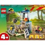 LEGO 76957 Jurassic Park Escapada del Velociraptor, Juguete de Construcción para Niños y Niñas a Partir de 4 años, Set con